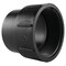 Charlotte Pipe And Foundry Charlotte Pipe 1-1/2 in. Spigot X 1-1/2 in. D FPT ABS Cleanout ABS001050600 - alternate 1